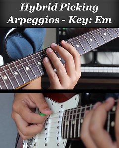 Hybrid Picking - Arpeggios! Tab Available | Alan Iarussi