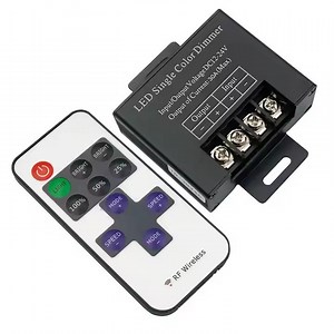 [Hot Item] RF Dimming Controller 30A for Single Color Strip Light DC12V 24V LED Dimmer Switch