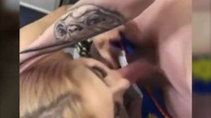 Daddy Long Neck Getting blowjob by 2 girls (EXPOSED)