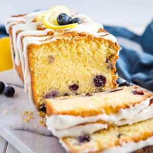 Lemon Blueberry Pound Cake