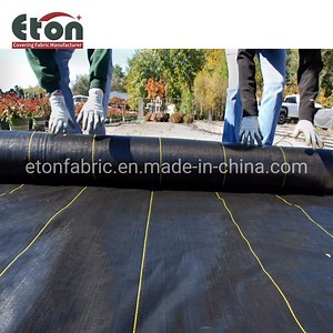 [Hot Item] Excellent Permeability 100GSM PP Woven Landscape Garden Geotextile Weed Stop Control Block Membrane
