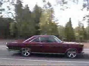 My Hot Rod 1965 Ford Galaxie 500XL Doing a Burn Out