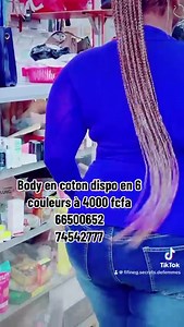 15 shares | Haut body Col fermé, coton bien mou et lourd, accompagné...