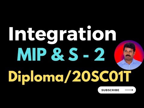 Integration Trigonometric Problems | Part -2| Diploma | 20SC01T |