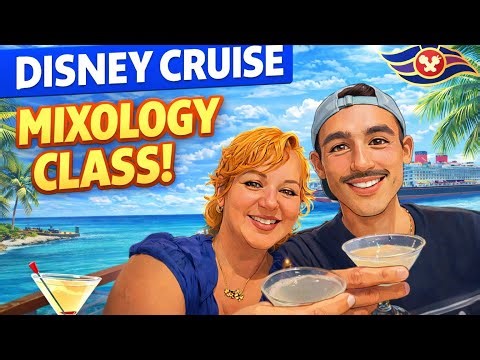 Disney Dream Adult Fun: Our 1st Mixology Class