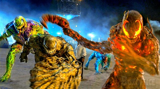 The Ghost Symbiote 🔥| All the best symbiotes from Venom 3 The Last Dance | Boxoffice Movie Scenes