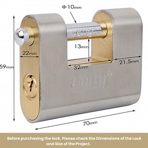 [Hot Item] Cerradura Block Lock Conex Cerradura de Contenedor Cerradura de Acero Inoxidable con Llave Igual Cerradura Blindada para Puerta de Contenedor Remolque