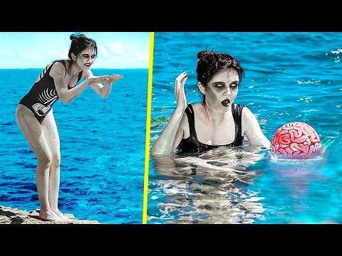 Ein Zombie im Urlaub - 11 Sommer-Zombie-Ideen