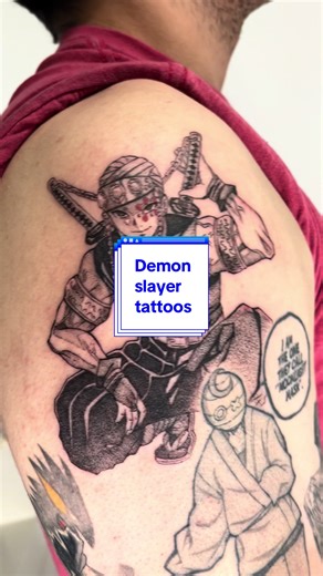 Demon Slayer Tattoos: Celebrate Your Anime Passion