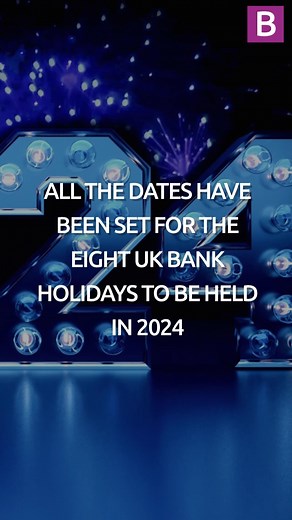 14K views · 20 reactions | All eight bank holiday dates for the England in 2024 #bankholiday #calendar #easter #maybankholiday #summer #christmas | Birmingham Live | Facebook