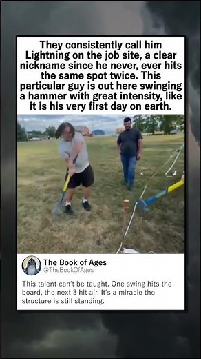 3 HAMMER MISSES STRUCTURE STILL STANDING