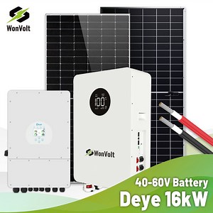 [Hot Item] Factory Price Hybrid on off Grid Solar Power Kit 10kw 15kw 20kw 30kw Solar Energy System