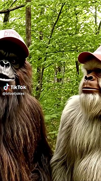 Bigfoot jokes on TikTok