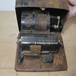 1K views · 18 reactions | Old 1957 Rusty FELIX Arithmometer Calculating Machine Restoration | Allen-Conway | Facebook