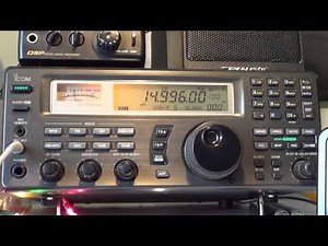 RWM Moscow Time signal heard on 14996 Khz CW Shortwave
