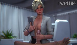 "Dr. Ziegler finishes off the physical with an oral extraction." [Rwt4184]