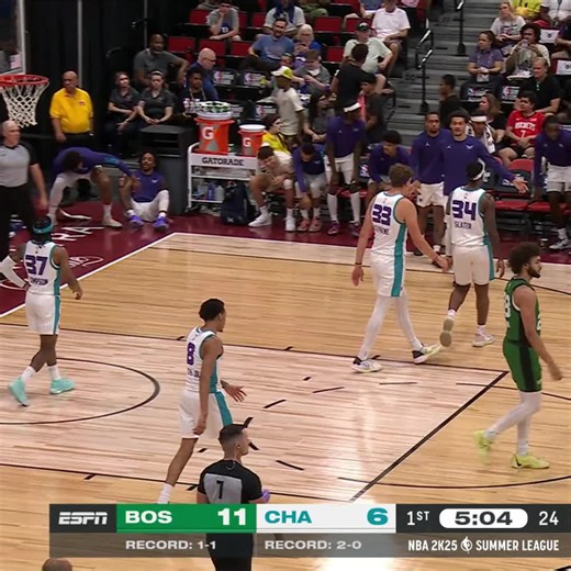 JD with the no-look dime 👀 | Boston Celtics