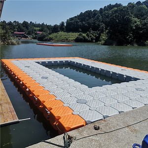 [Hot Item] Modular Floating Dock System with Plastic Pontoon Cube