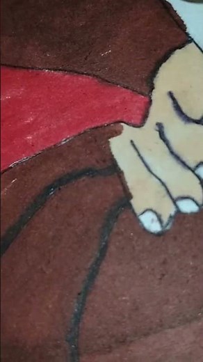 how anime drawing marker ☠️🔥