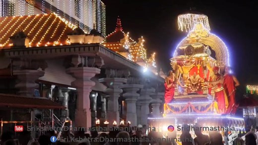 71K views · 6K reactions | ಶ್ರೀ ಕ್ಷೇತ್ರ ಧರ್ಮಸ್ಥಳದ ಮಂಜುನಾಥ ಸ್ವಾಮಿಯ ಲಕ್ಷದೀಪೋತ್ಸವದ ಮೊದಲ ದಿನ ಹೊಸಕಟ್ಟೆ ಉತ್ಸವ ನಡೆಯಿತು [Dharmasthala Deepotsava 2023 ] [Dharmasthala temple] #VeerendraHeggade #dharmasthala #SDM #templevibes #dharmasthalatemple #blessingsofthegods #spiritualjourney #divineexperience | Sri Dharmasthala Manjunatha Temple | Facebook