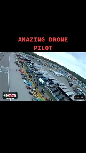 Drone pilot filming OSCAAR Hot Rod race at Delaware Speedway. | Delaware Racing | Facebook