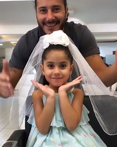 4.3M views · 25K reactions | MY BABY GIRL’S FIRST EXPERIENCE AS A BRIDESMAID THIS IS A PREPARATION FOR YOUR WEDDING DAY MY LITTLE PRINCESS 殺 HAIR TRANSFORMATION.. .. @danyazzam .. #magicalhand #hair #beauty #center @gianna_azzam #daughter girls#bebe#baby#haircut#hairstyles#hairstyle#hairstylist#style#tv#channel#fashion#passion#artist#hairvideo#updo##blogger#hairbrained#beirut#lebanon #danyazzam#gianna_azzam | Dany Azzam Hair&Beauty center | Facebook