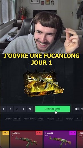 J'OUVRE UNE FUCANLONG SUR HELLCASE JOUR 1 ! 🤯💸