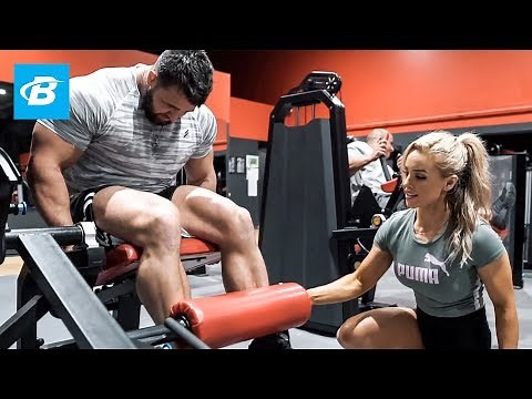 Stephanie Sanzo & Regan Grimes Smash Legs