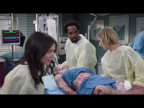 Amelia, Toni and Link (Ben, Maya, Bryant and Benson) | Grey's Anatomy season 22x17 | scene 2