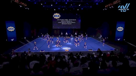 Live Oak Rec Cheer - Youth Black [2025 Open Rec Affiliated 10U Finals] 2025 UCA National High School Cheerleading Championship
