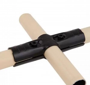 [Hot Item] Metal Pipe Joint Tube Hardwarel Fitting Tubos Connector for 28mm Lean Pipe