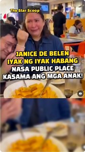 Janice De Belen iyak ng iyak habang nasa public place ito!? #JaniceDeBelen #kailaestrada #fblifestyle | The STAR Scoop