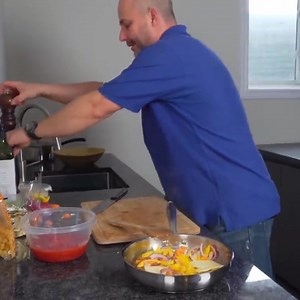 Today we're making a piping hot dinner on this granite countertop, and you can too! InvisaCook creates invisible induction cooktops that are installed underneath the kitchen counter, creating an invisible stove. Cheers! | Home RenoVision DIY