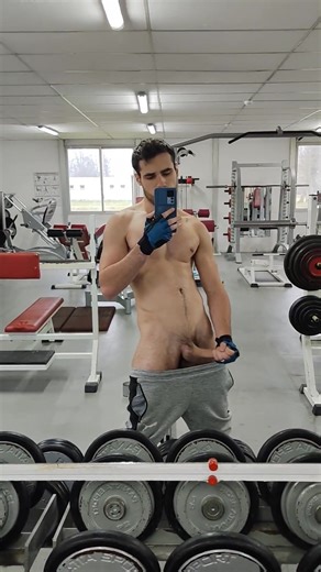 Showing off at the gym