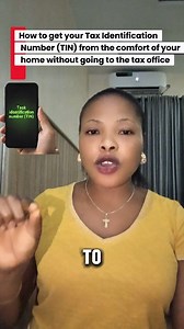 34K views · 220 reactions | How to get your Tax Identification Number (TIN) from the comfort of your home without going to the tax office. #techtips #techtricks #facebooktips #fypシ゚viralシfypシ゚ | Mavis corner | Facebook