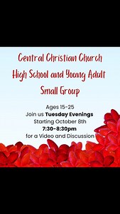 No Young Adult Class this week. We will resume next Tuesday! | Central Christian Denver