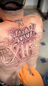 💯% MEXICAN Lettering tattoo Espalda completa para un buen compita raza 🔥 —CITAS: ☎️ 4448295736 WhatsApp San Luis Potosí, centro histórico #letteringtattoo #custom #lettering #loveletters #tattooart #tattooartist #artycallestudio #geramartinezart #mexico | Gera Martínez Art