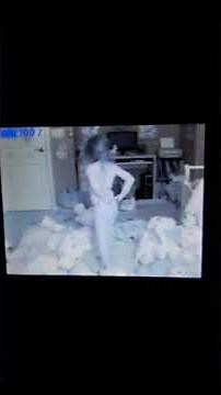Caught midnight dancing on bedroom camera