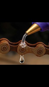 10K views · 35 reactions | no one knows this! pour hot glue onto a bike chain and you’ll be amazed by the result! | Invent HUB | Facebook