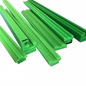 [Hot Item] Plastic UHMWPE CNC Machined Plastic Linear Guide Rail Wear Resistance Plastic Guide Rail
