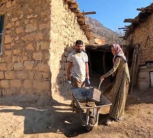 1.1K views · 60 reactions | Cleaning the Goat barn, Beautiful village | Grandma Cooking | Facebook