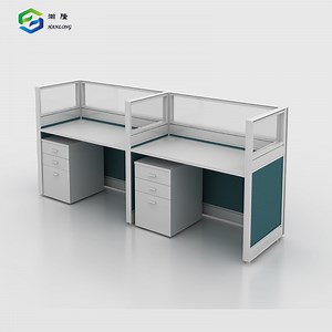 [Hot Item] Factory Price Modular Partition Desk Modern Glass Computer Workstation
