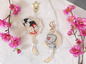 Helluva Boss Stolas Blitz Keychains - Etsy