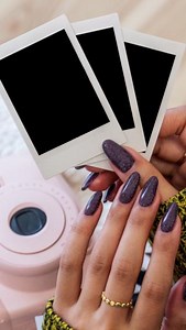 Let your nails shine like precious jewels with this captivating Flash Glitter 💎✨💅 | Red Carpet Manicure