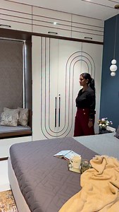 Bedroom Window Seating ✨ . . . #bedroom #wardrobe #design #interiors #homedecor | DreamIntro