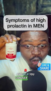 High prolactin is not only a WOMANS disease, MEN too have high prolactin. Here are symptoms of high prolactin in MEN! @top fans | Ask Pharmacist Edward