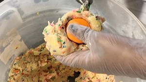 Cookies STUFFED with macarons are the best invention we've ever seen 🤩 Two cookies are better than one... right, Dana's Bakery?! 🍪 #FoodNetworkFinds | Food Network Finds