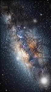 Milky Way galaxy from deep space billions of stars sparkling in a dust! #milkyway #galaxy #nasa #orionspacecraft #spacecraftnasa #orion #interstellarspace #iss #short #spacecraft | Space Voyager