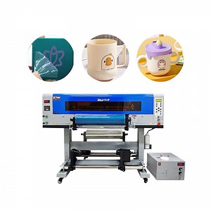 [Hot Item] 2025 Hot Sale UV Dtf Print Sticker Printer 60cm 30cm A3 UV Dtf Sticker Printer Machine Ab Film UV Ink Printer