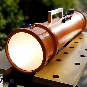 Building a DIY 10,000 Lumen Monster Flashlight Partner: Impact DIY YT: youtube.com/channel/UC5eiae4oyHzEU1iN_C81smA | Crafty School